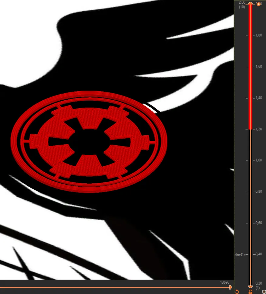 Token Jedi và Đế chế Galactic với màu sắc thay đổi