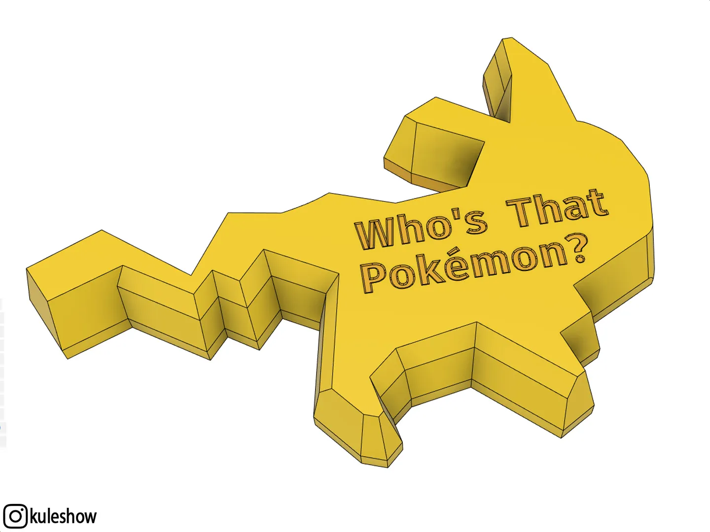 Khuôn cát Pikachu ghép hình độc đáo