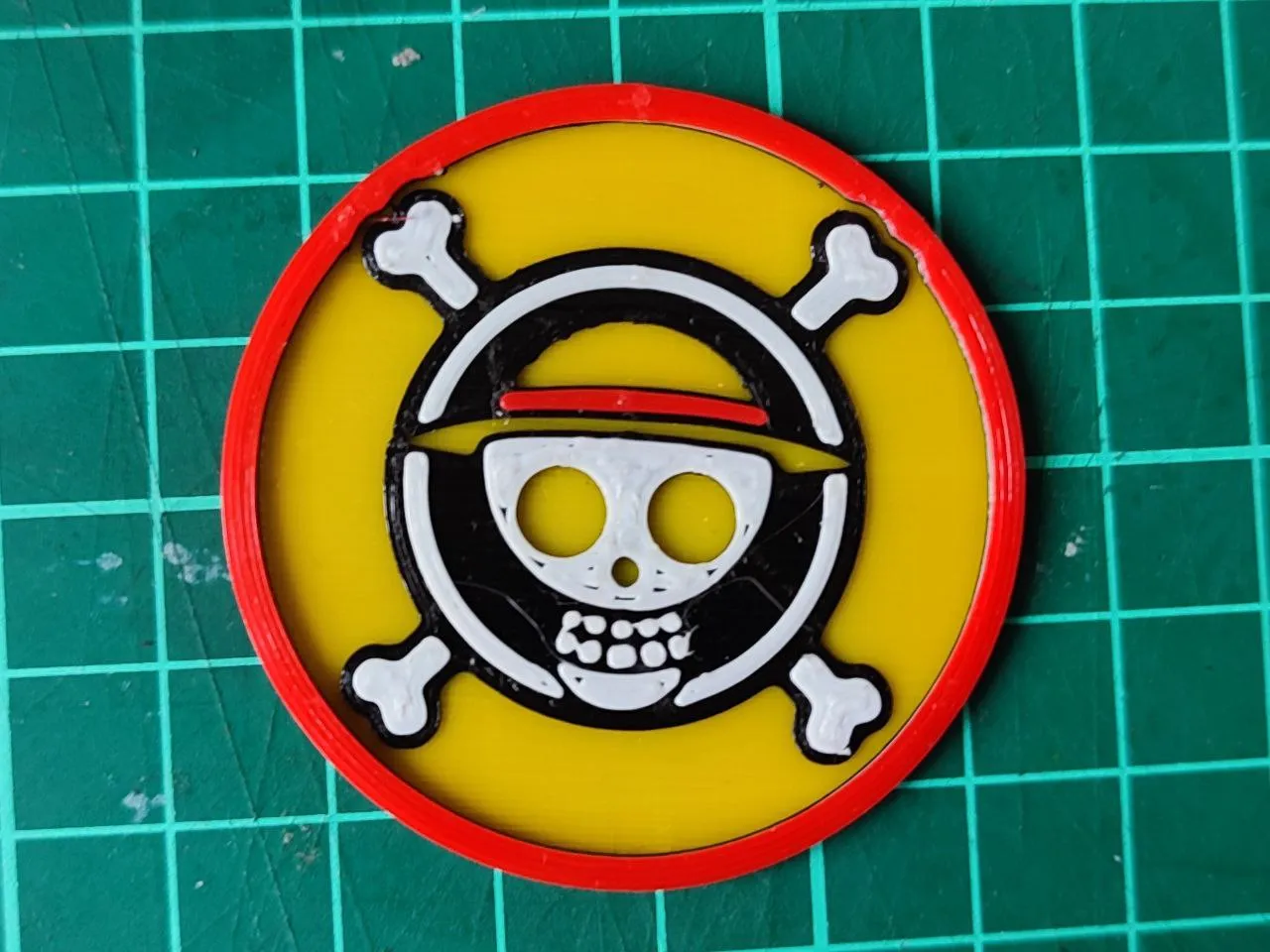 Biểu tượng hải tặc mũ rơm từ One Piece