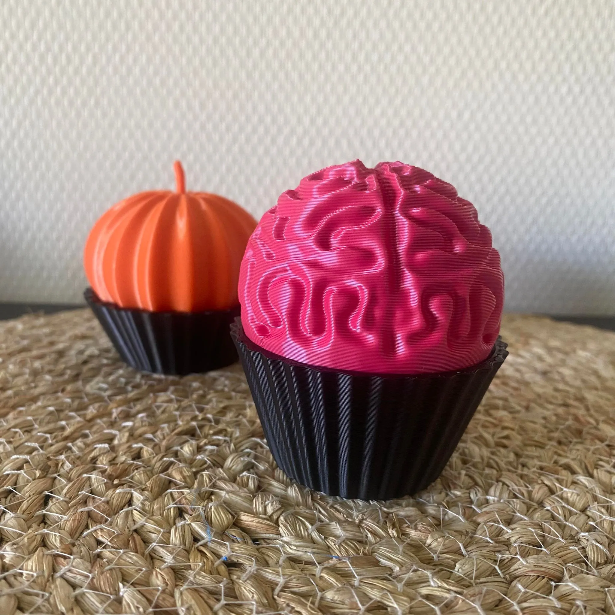 Cupcake hình não cho lễ hội Halloween