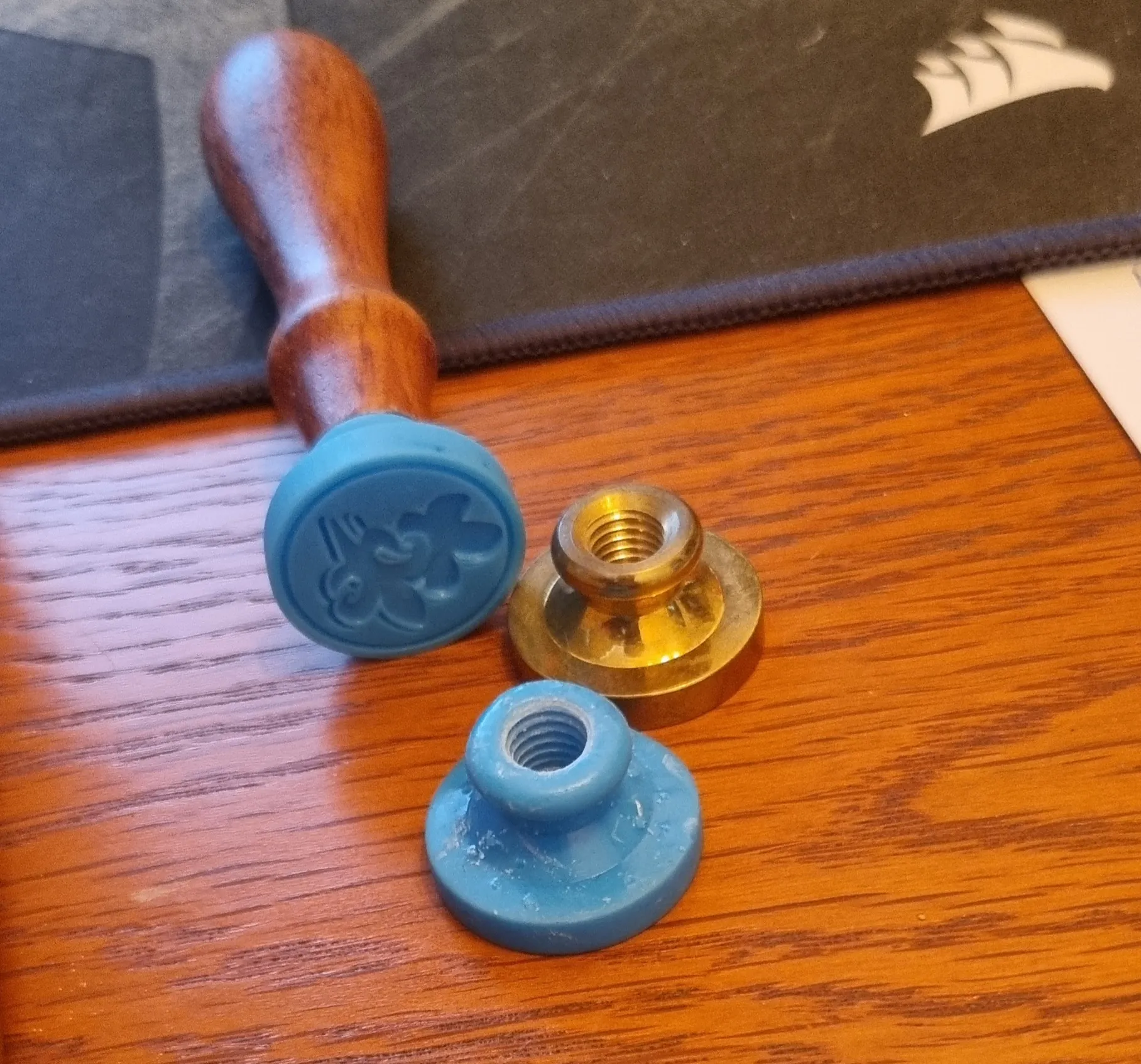 Mẫu con dấu sáp tùy chỉnh cho dự án tại nhà