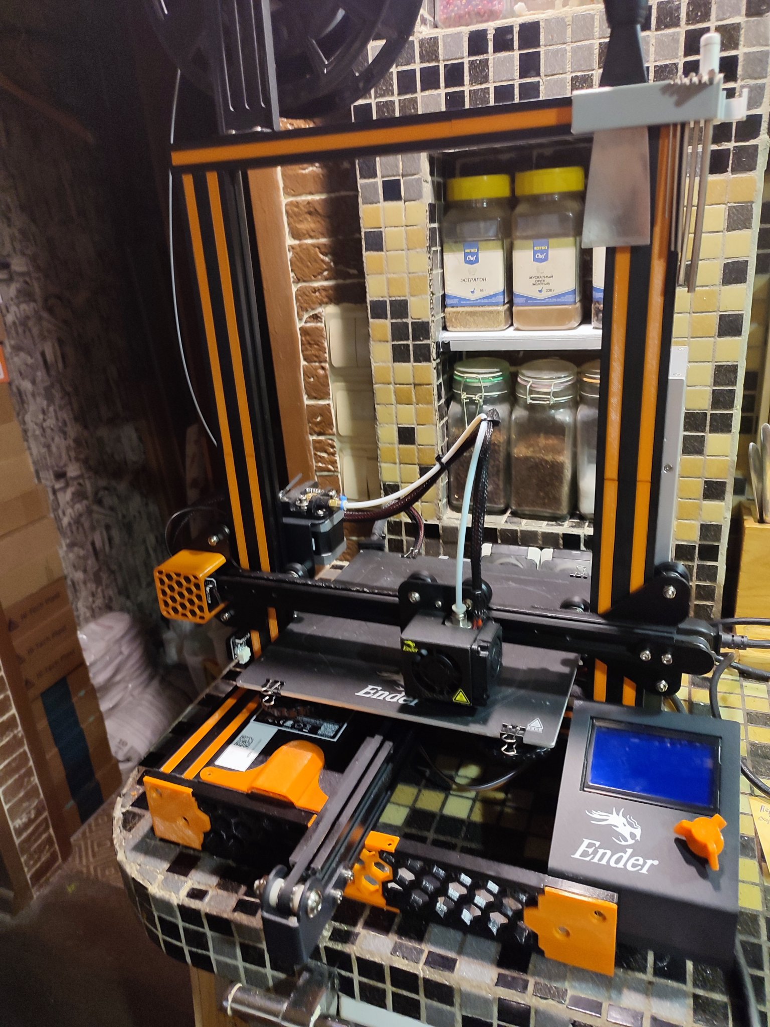 Bộ bảo vệ quạt làm mát cho máy in 3D Ender 3