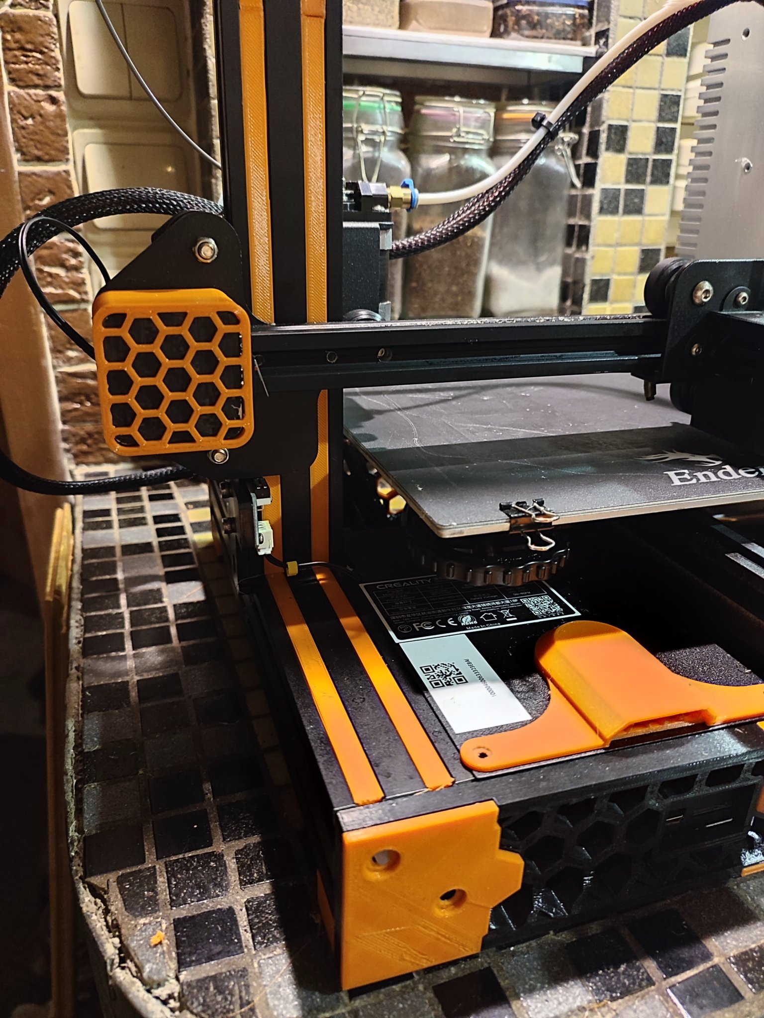 Bộ bảo vệ quạt làm mát cho máy in 3D Ender 3