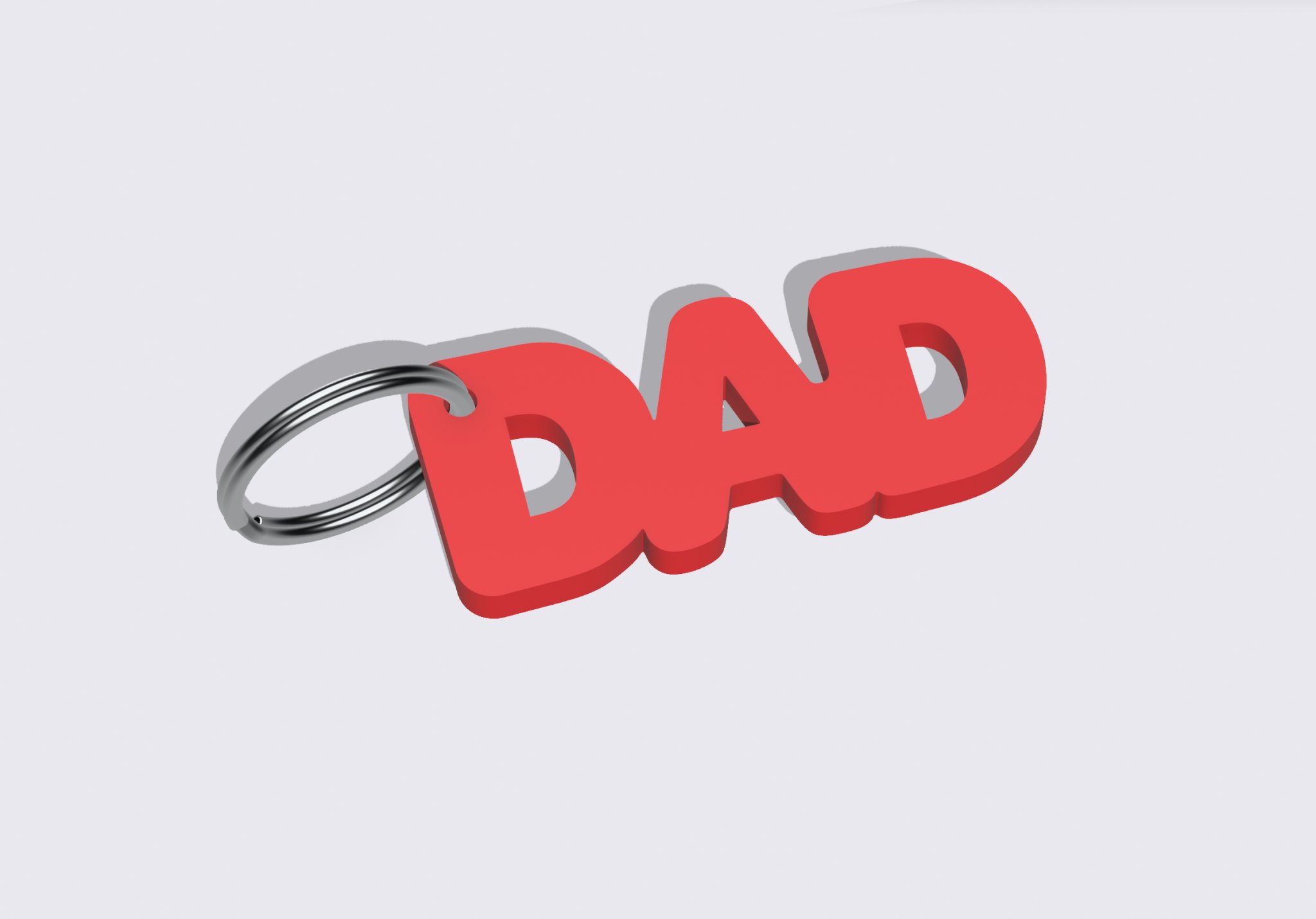 Móc khóa cho cha phân biệt dễ dàng giữa các chùm chìa khóa