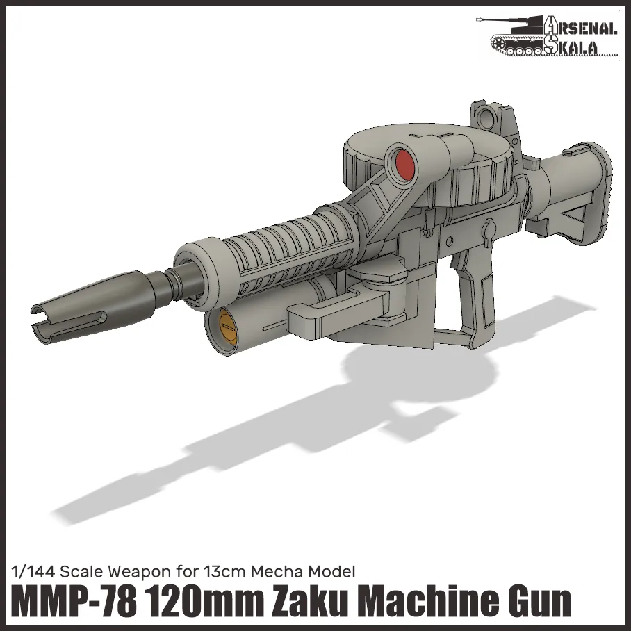 Súng máy MMP-78 Zaku tỉ lệ 1/144 cho mô hình chiến tranh