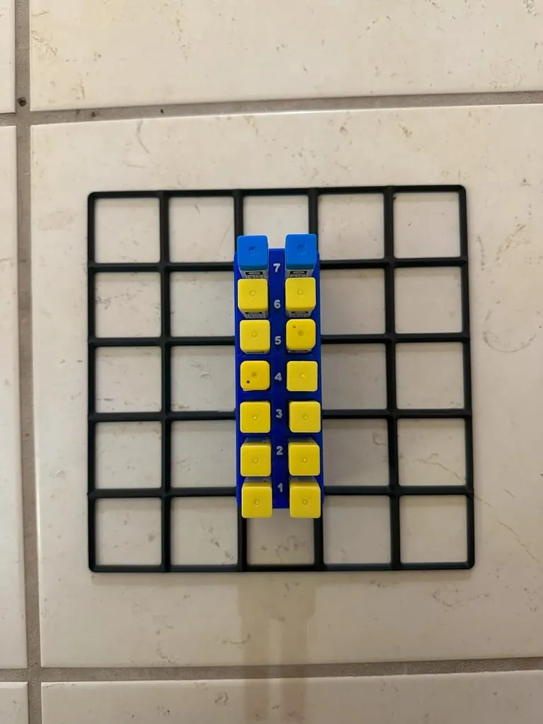 Giá đỡ hộp chứa mũi khoan 0.5 inch gridfinity 1x3