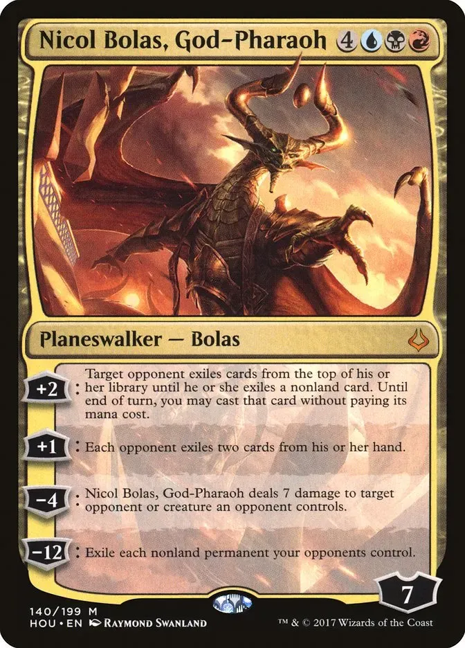 Nicol Bolas, Thần Pharaoh trong Magic: The Gathering