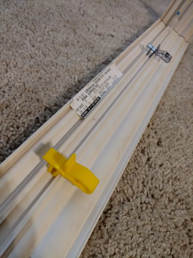 Kẹp thay thế cho khuôn cửa rèm cửa sổ