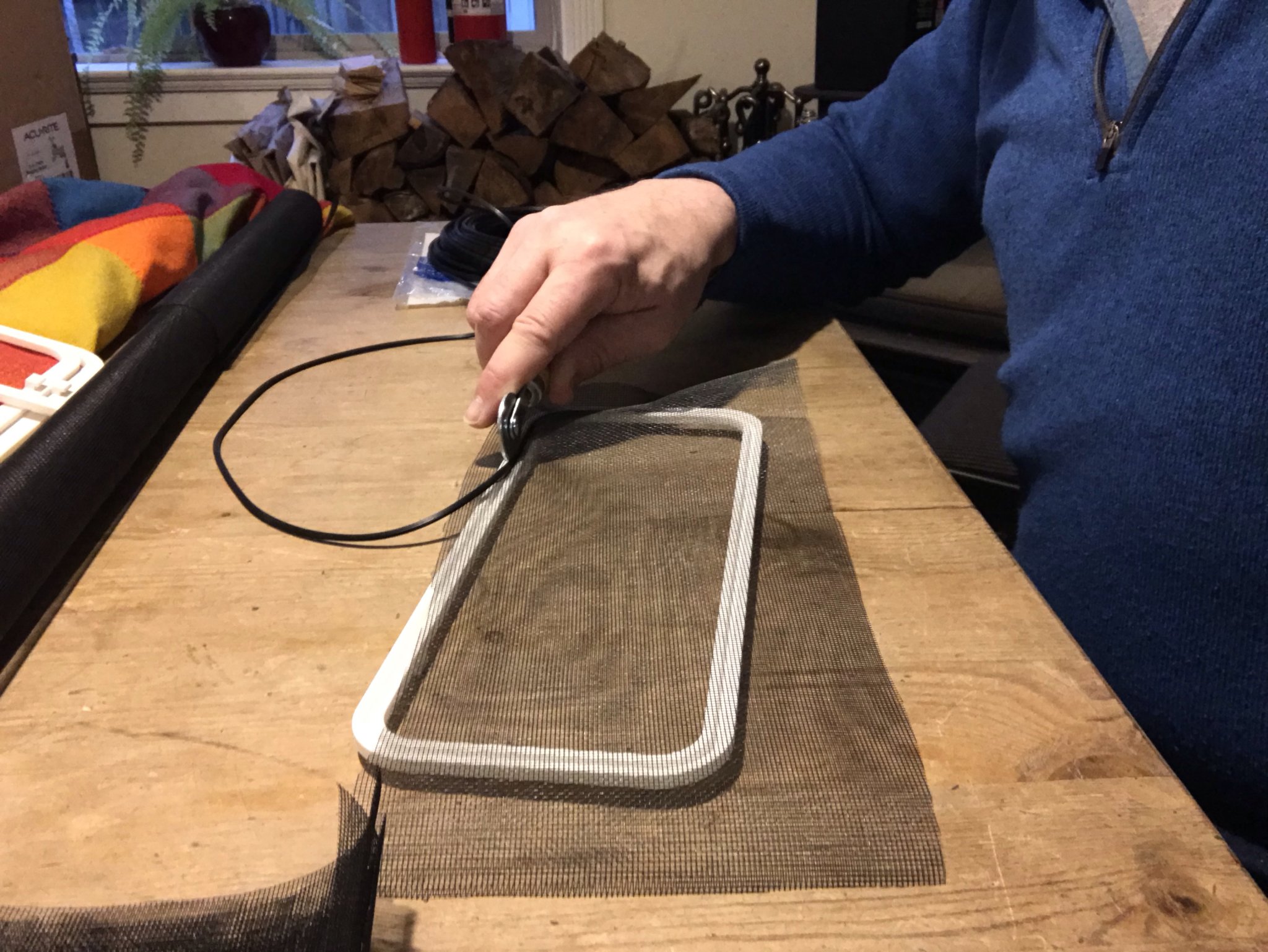 Khung màn chắn cho cửa sổ tàu biển 5x12 inch