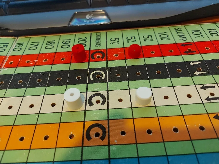 Đồ chơi thay thế cho trò chơi bảng Flutter năm 1970