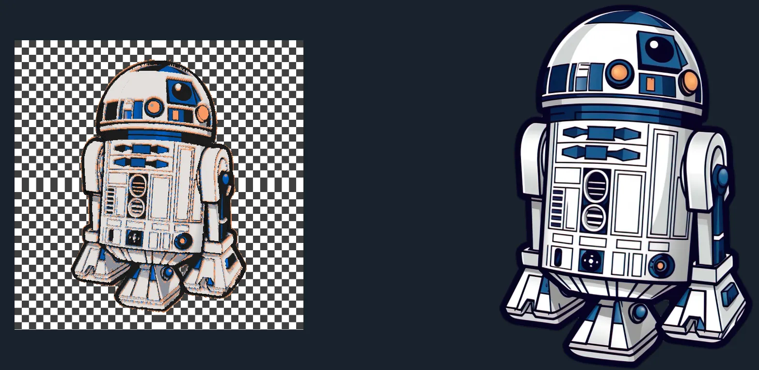 R2D2 đa màu sắc trong nghệ thuật vẽ filament HueForge