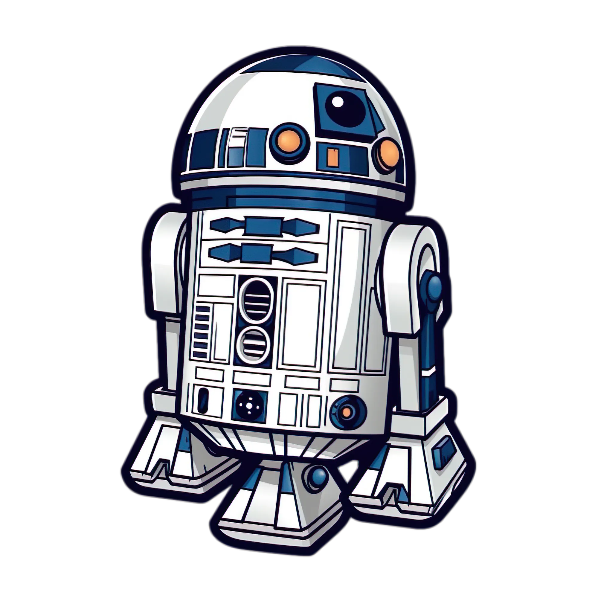 R2D2 đa màu sắc trong nghệ thuật vẽ filament HueForge