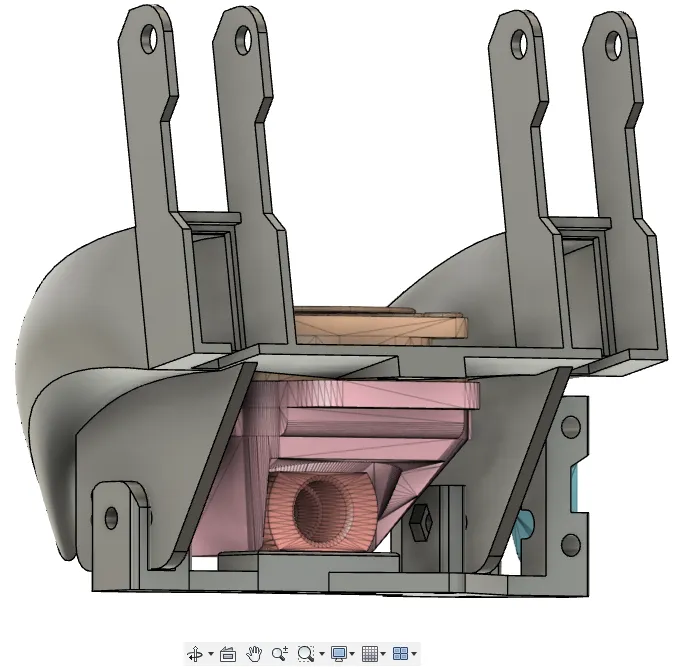 Bộ tản nhiệt quạt đôi 5015 cho máy in Ender 3 V2