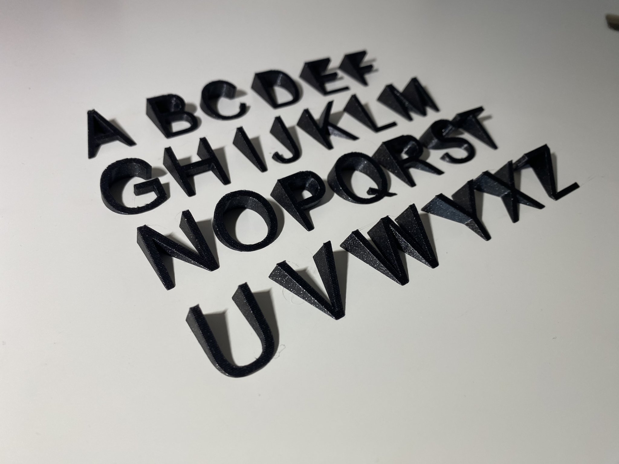 Chữ cái nghệ thuật AngleArt: Thông điệp 3D sáng tạo và độc ...