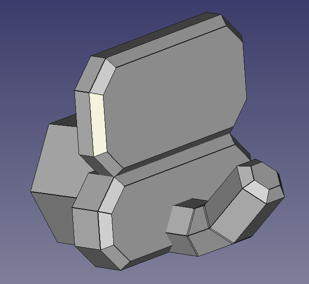 Móc treo chìa khóa tường tổ ong với file FreeCAD