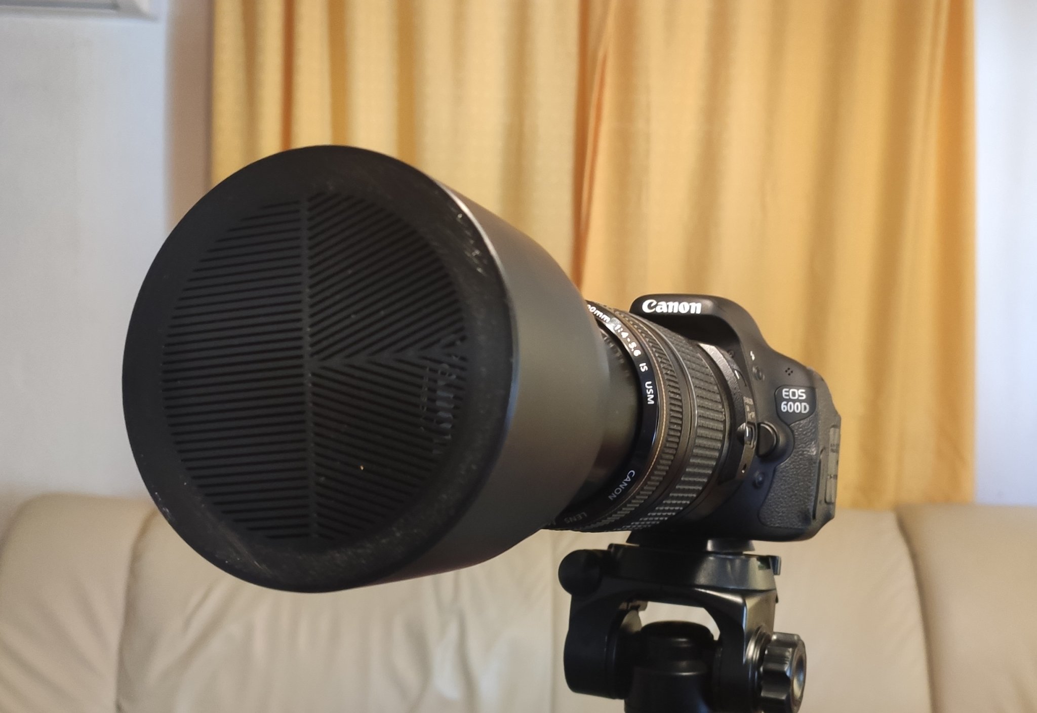 Mặt nạ Bahtinov cho Canon EF 75-300mm với ET-65B