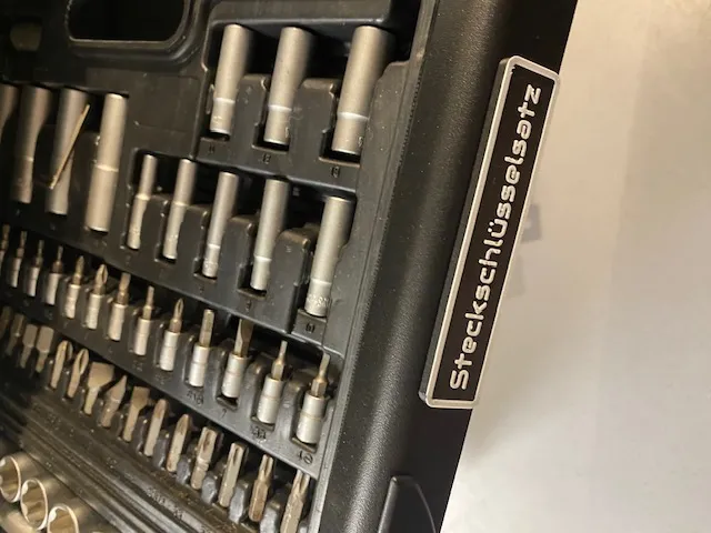 Biển tên từ tính cho khay đồ nghề Wisent - "Steckschlüsselsatz