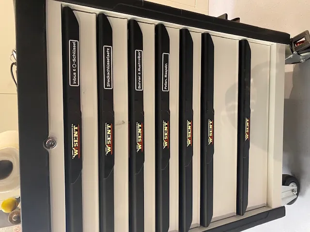 Biển tên từ tính cho khay đồ nghề Wisent - "Steckschlüsselsatz