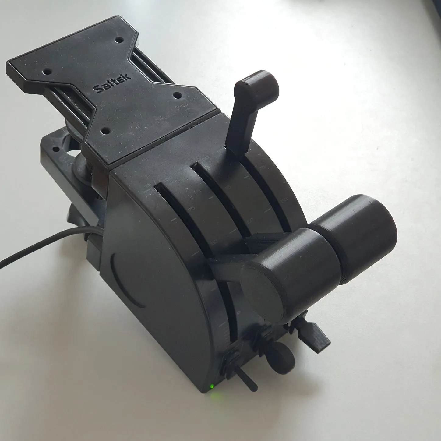 Cần điều khiển động cơ đôi cho bộ điều khiển Saitek