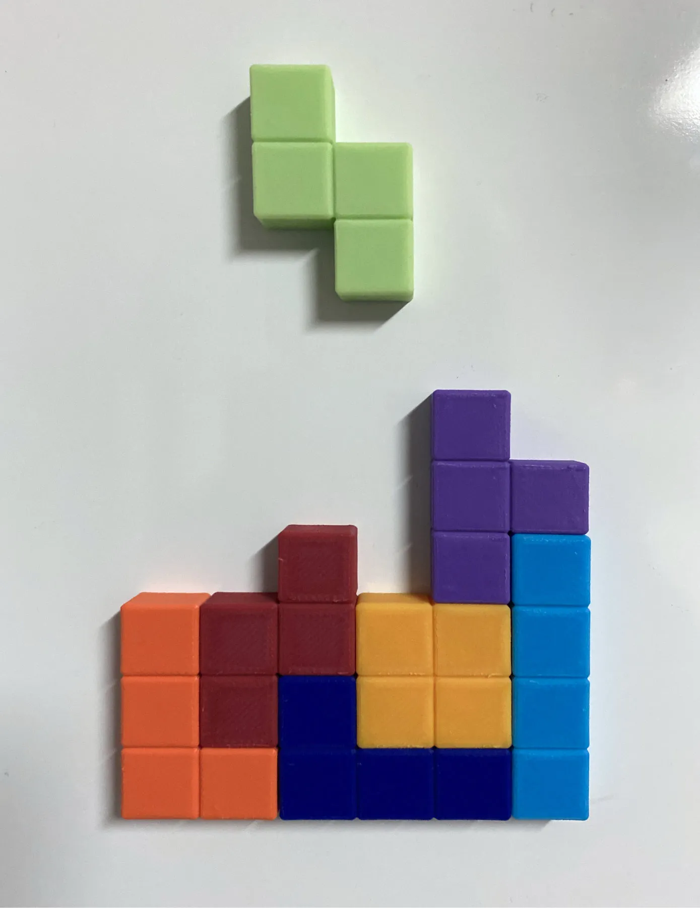 Nam châm tủ lạnh Tetris tùy chỉnh hoàn toàn
