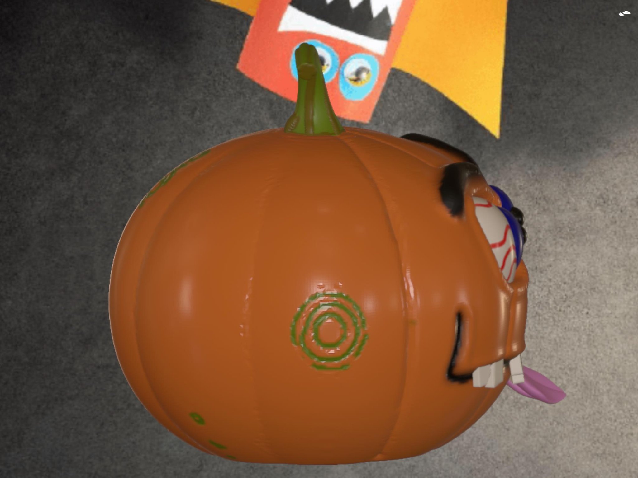 Nhà trang trí bí ngô điên rồ cho Halloween