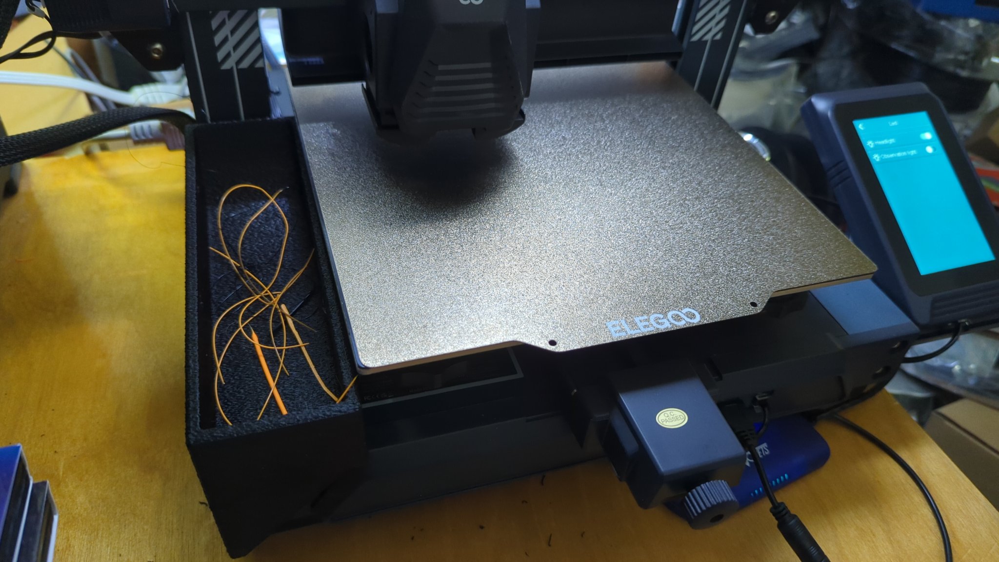 Thùng rác hình chữ nhật cho máy in Elegoo Neptune 4/4 Pro