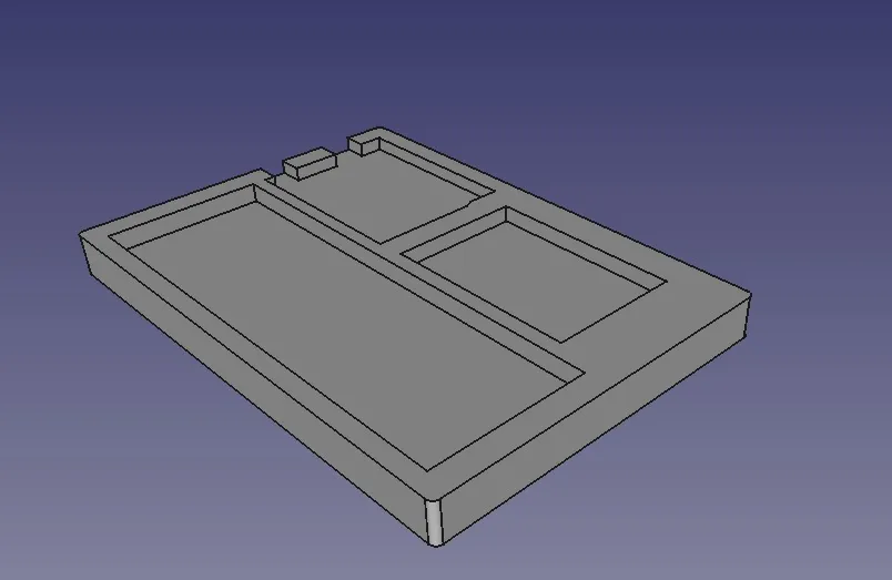 Giá đỡ Uno và breadboard với ngăn chứa nhỏ