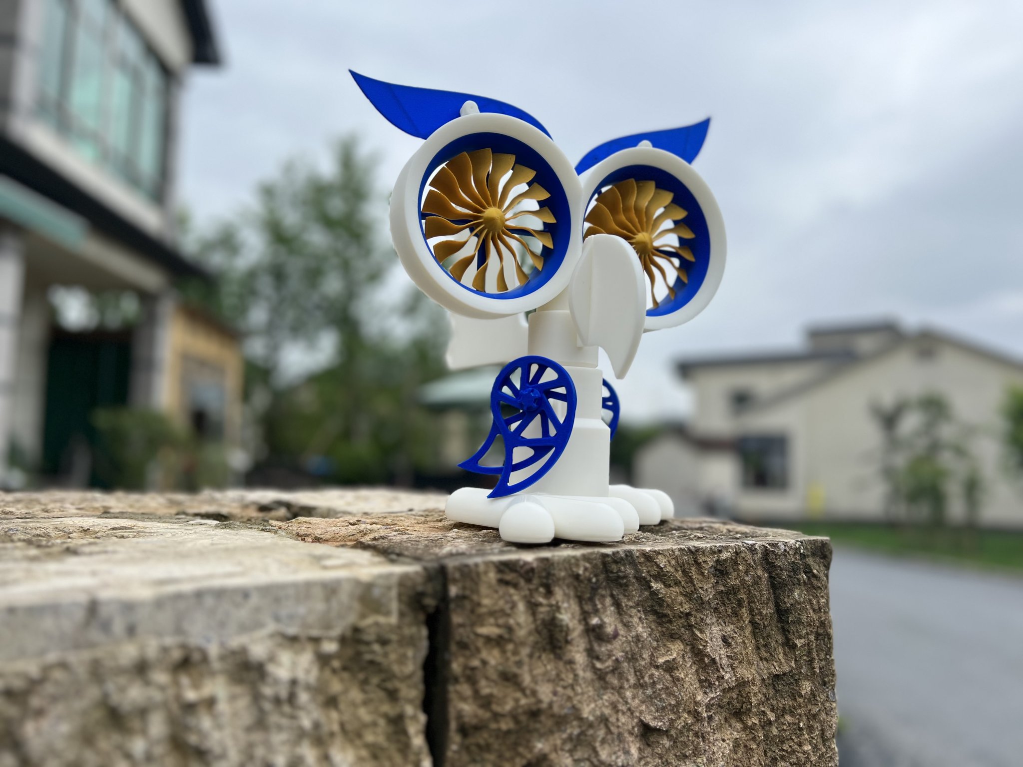 Cú Punk — Thiết bị xua đuổi chim