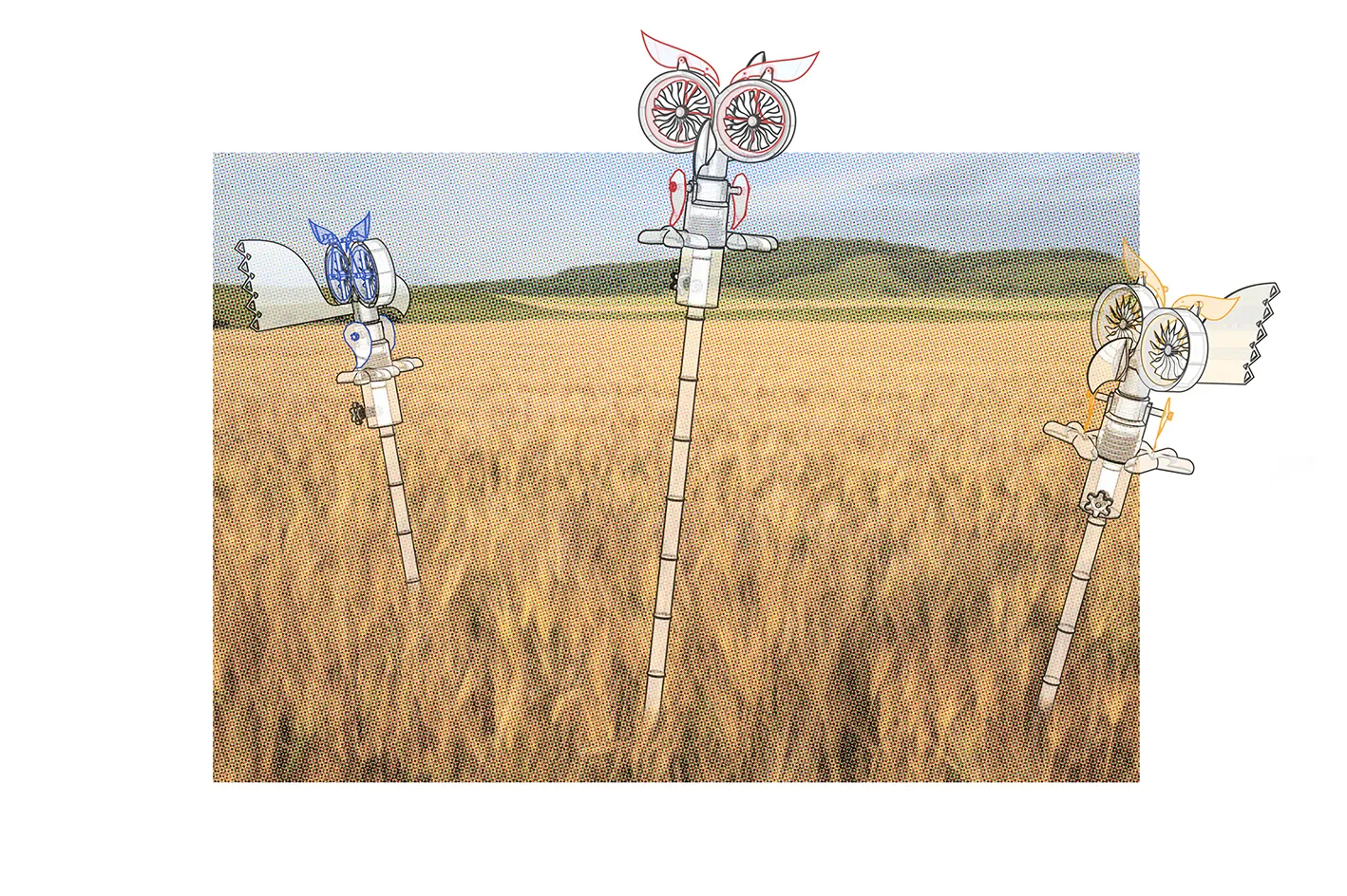 Cú Punk — Thiết bị xua đuổi chim