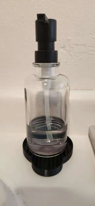 Khay đựng chai xà phòng 70mm với thiết kế chống nhỏ giọt