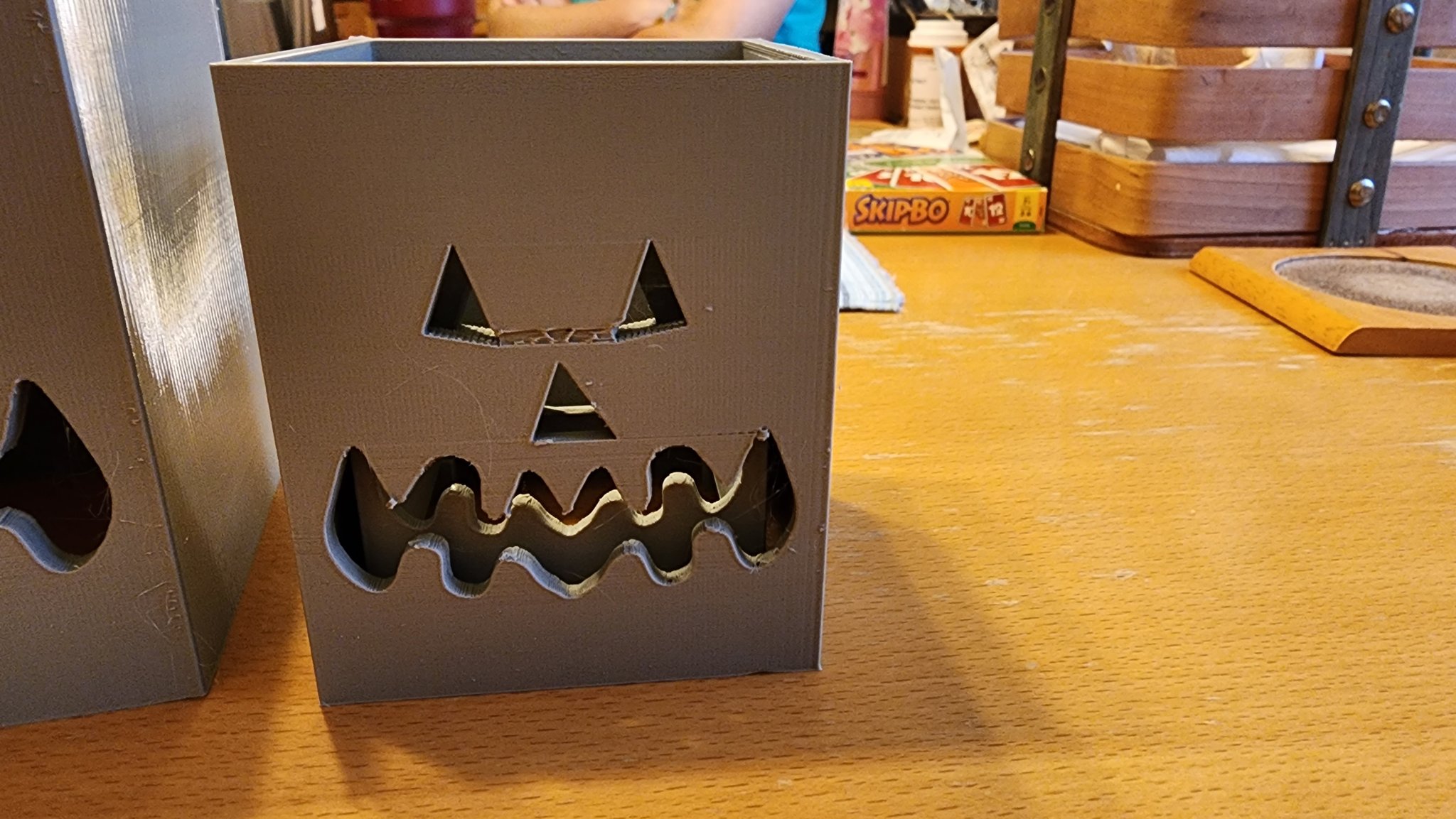 Hộp bí ngô độc đáo tạo hiệu ứng 3D