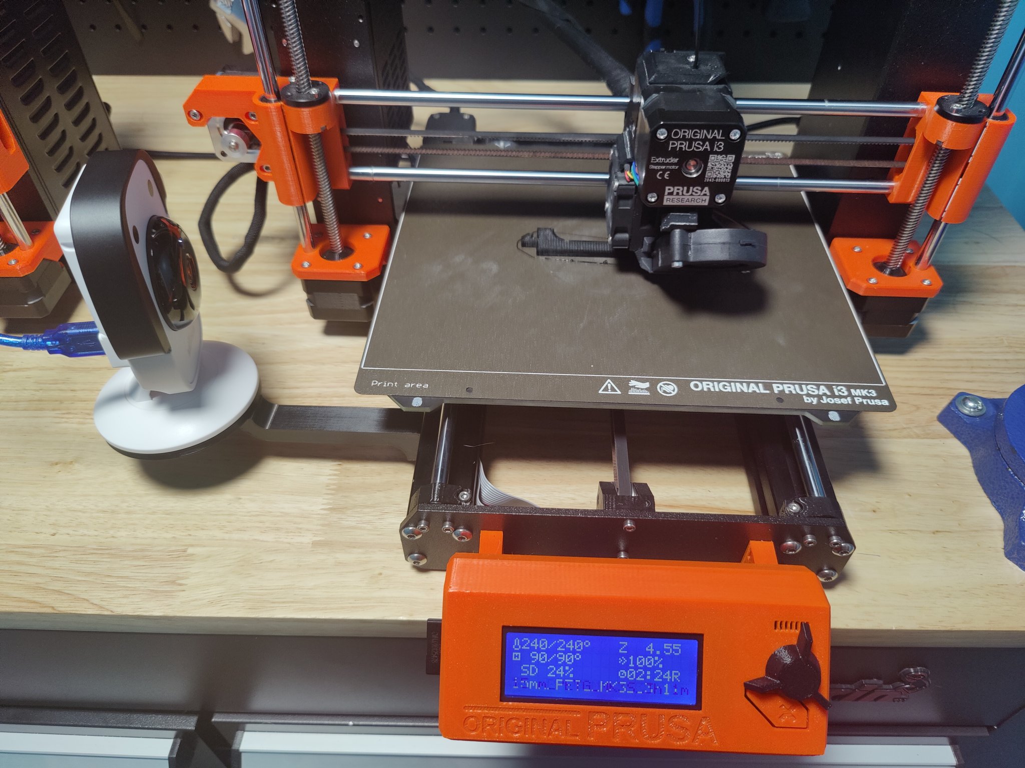 Giá đỡ camera Mintion Beagle cho máy in Prusa i3 MK3S+