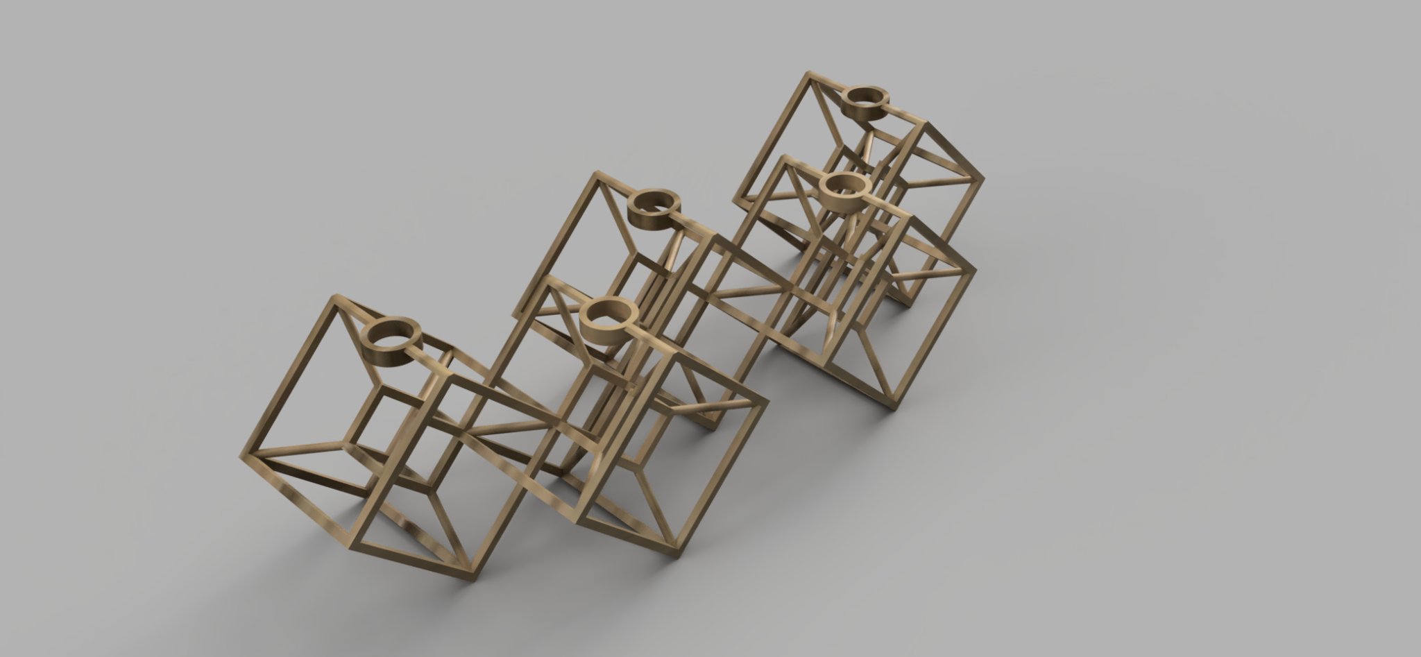 Đèn chùm Tesseract độc đáo cho bàn ăn