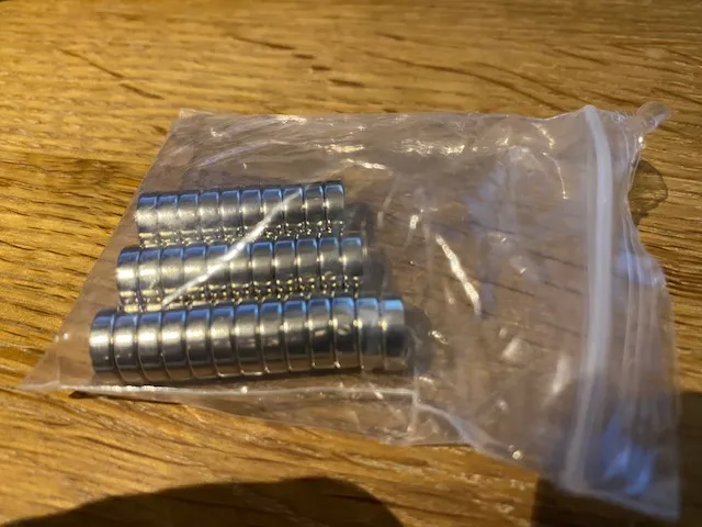 Bảng tên dụng cụ cho xe đẩy Wisent - "Bohrer & Austreiber