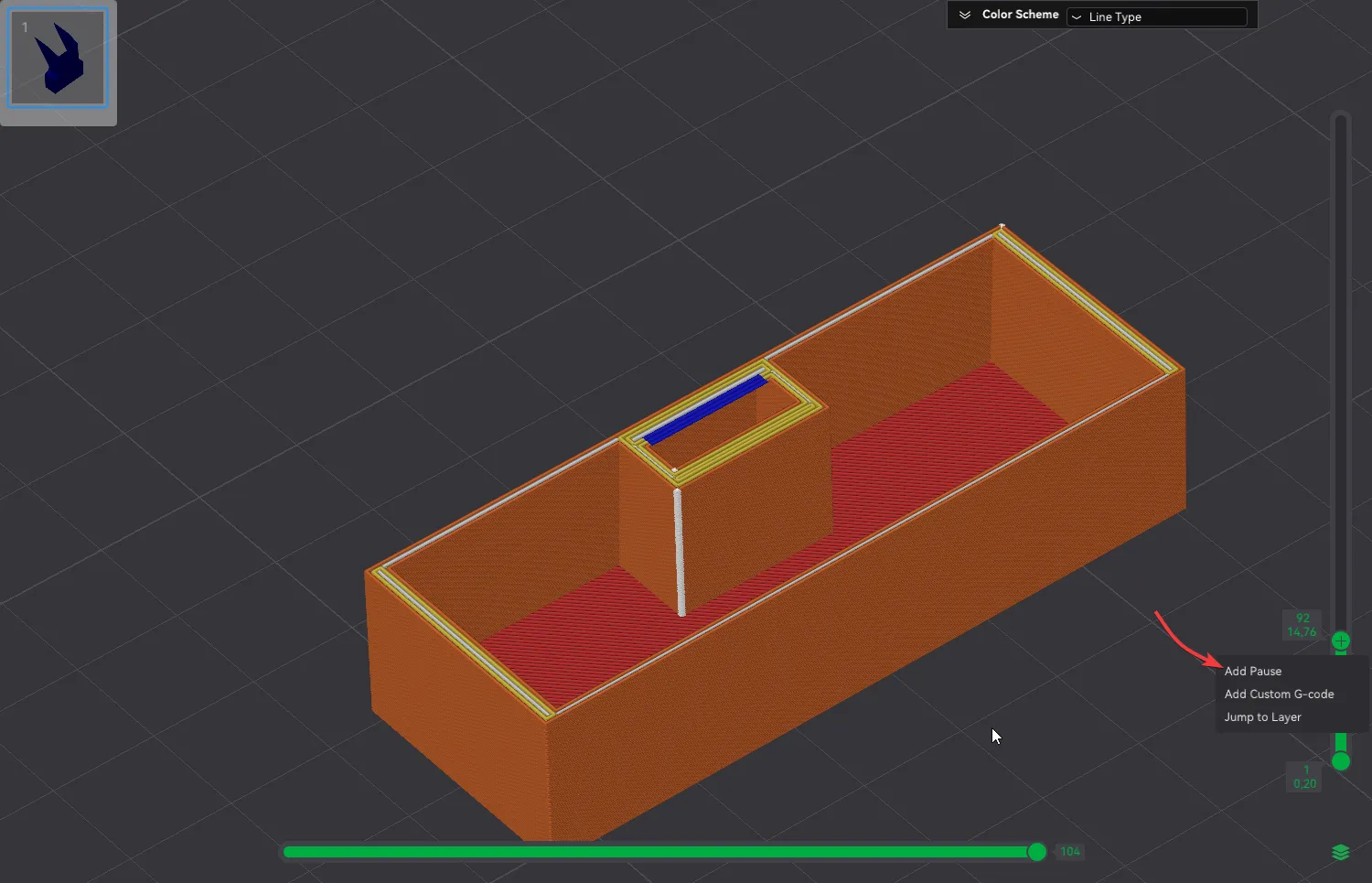 Cửa xả phân từ Bambu Labs với nam châm ẩn