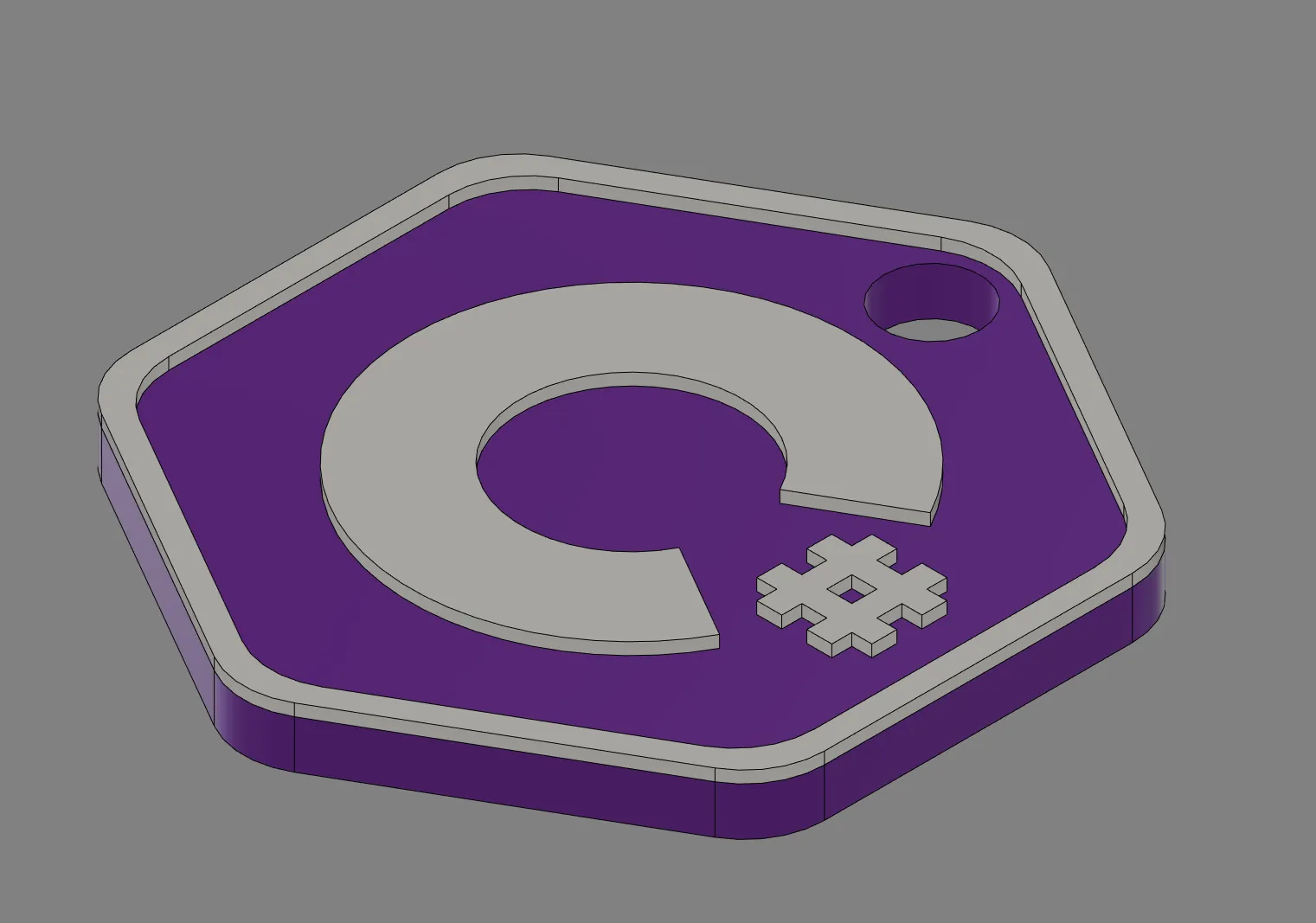 Móc khóa đa màu sắc cho lập trình viên không có MMU