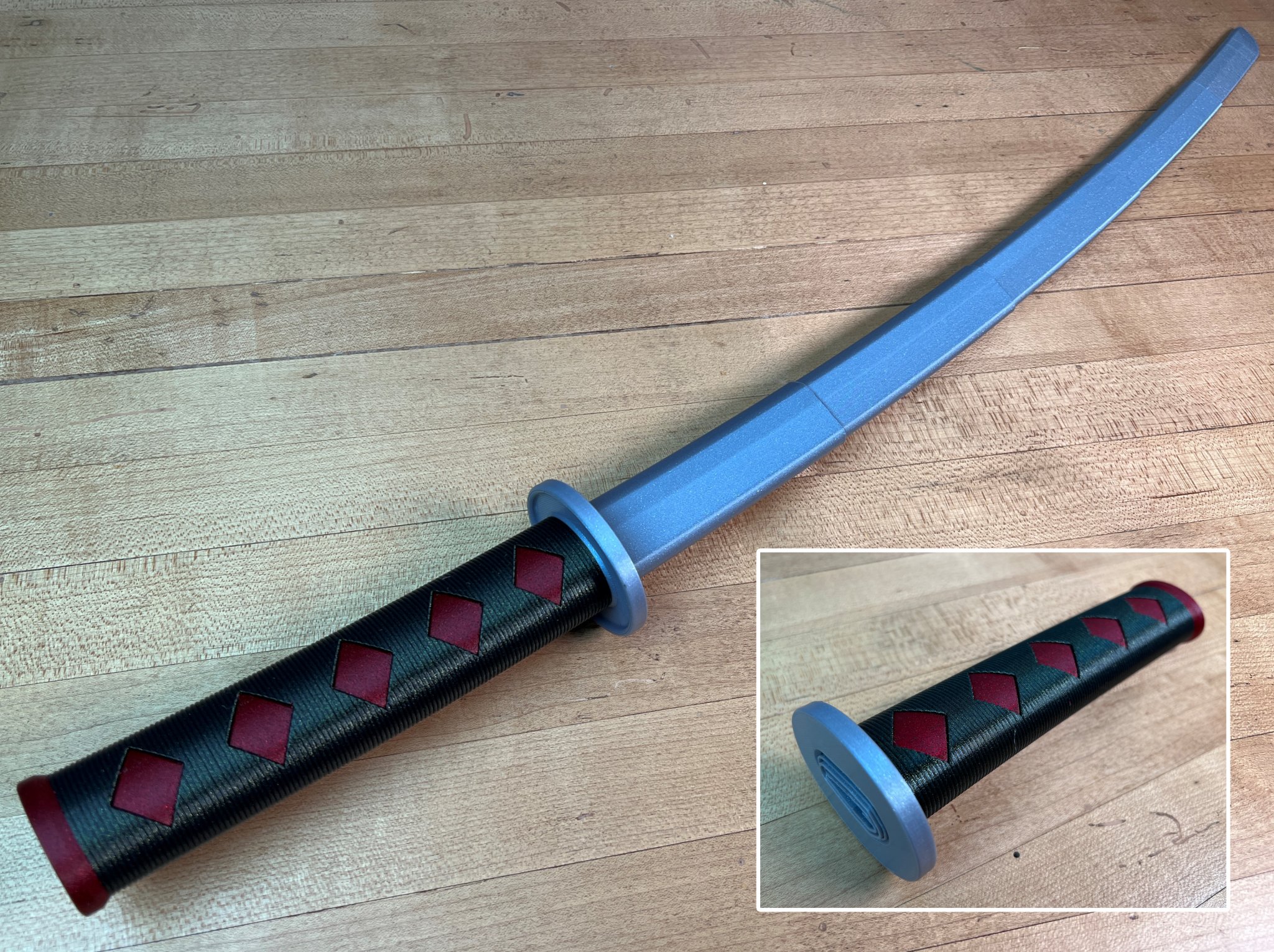 Kiếm Katana Gập In-Nơi Đa Màu Sắc