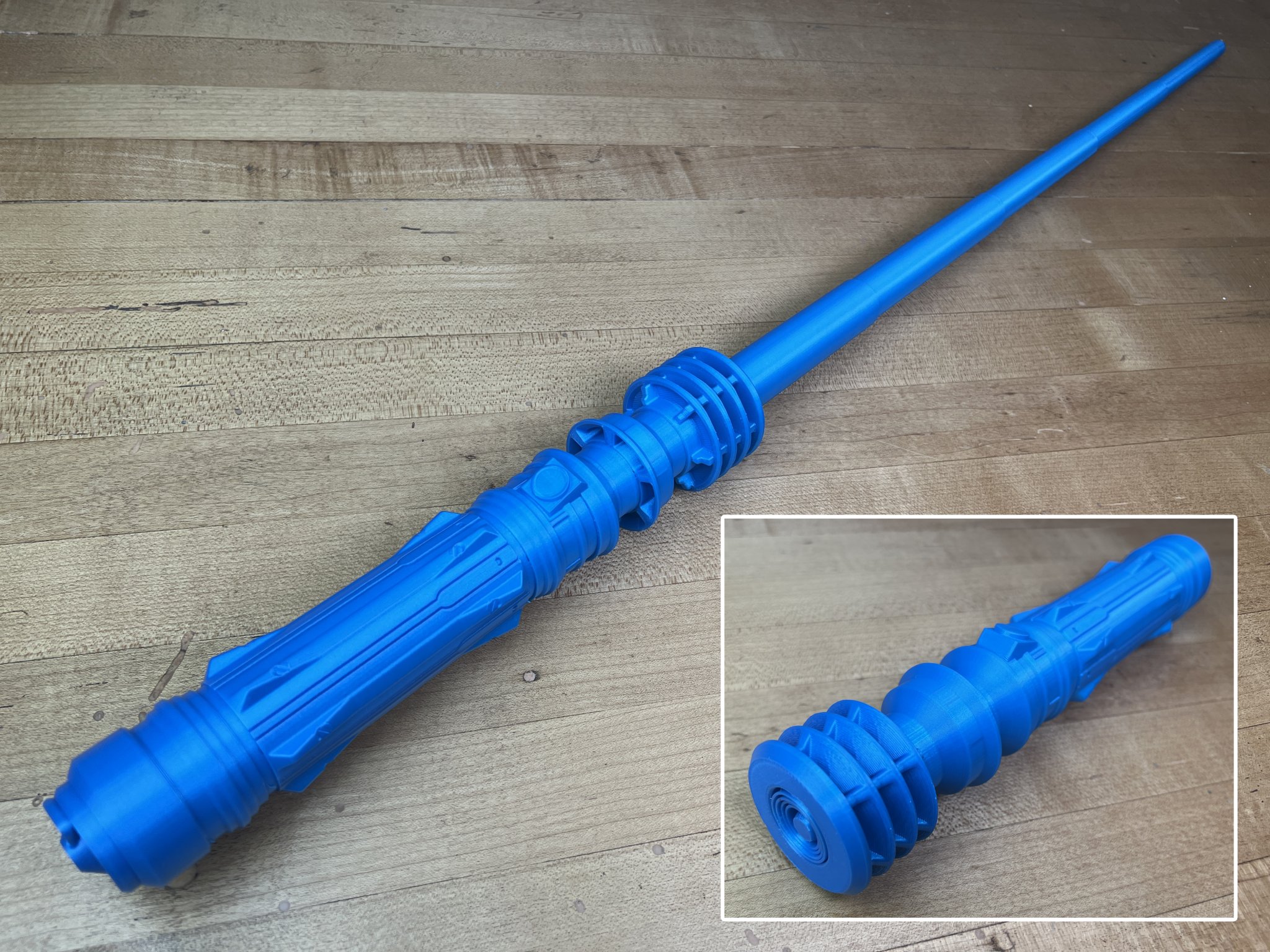 Đèn kiếm gập lại in ngay tại chỗ của Leia