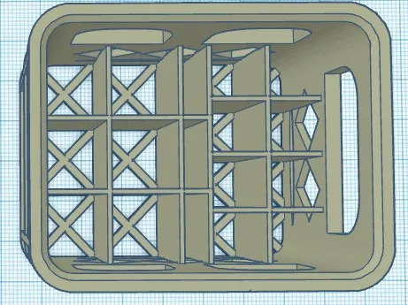 Giá đỡ pin AA và AAA trong thùng bia kép