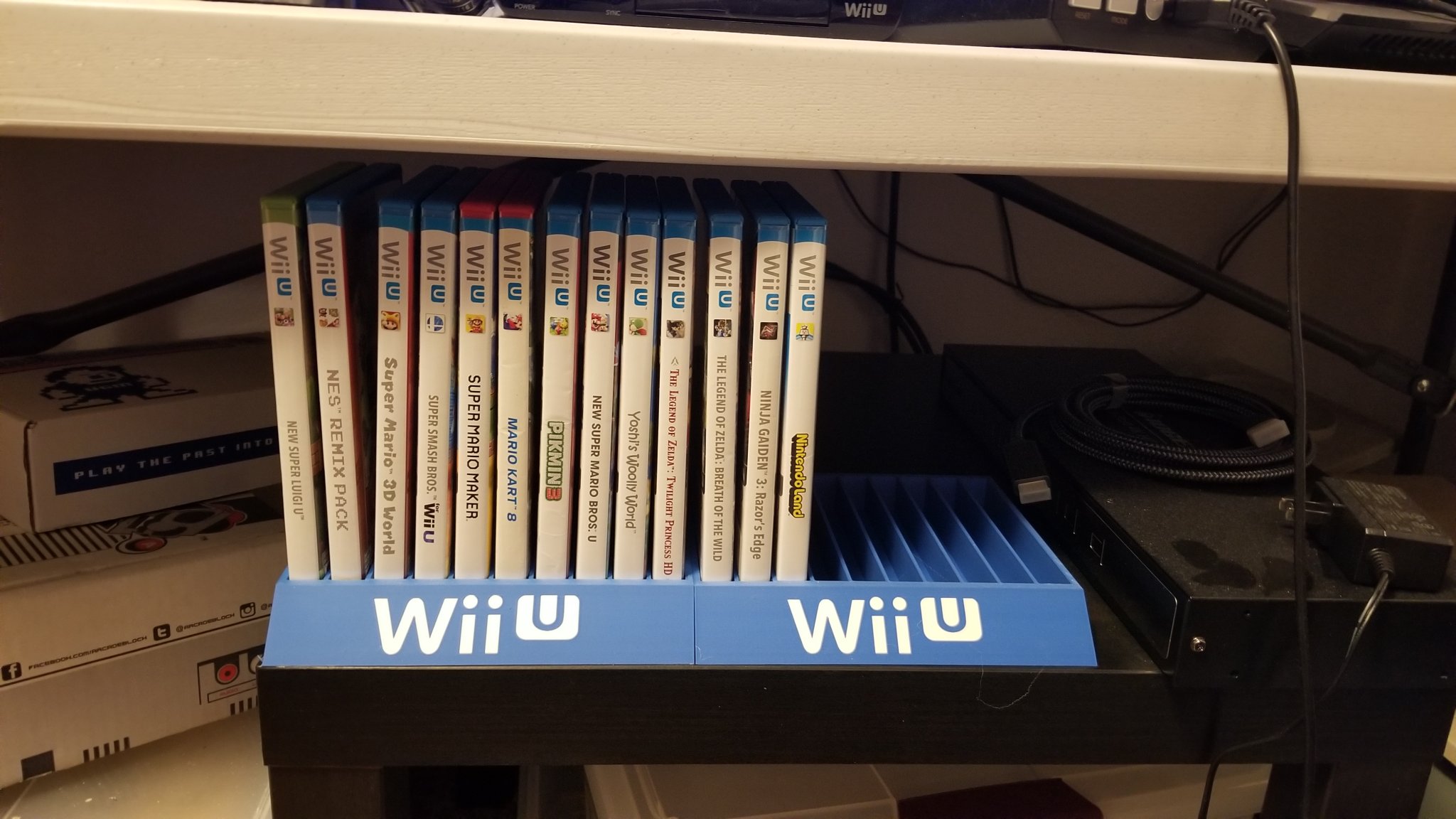 Giá đỡ hộp Wii-U remix cho máy in đa vật liệu