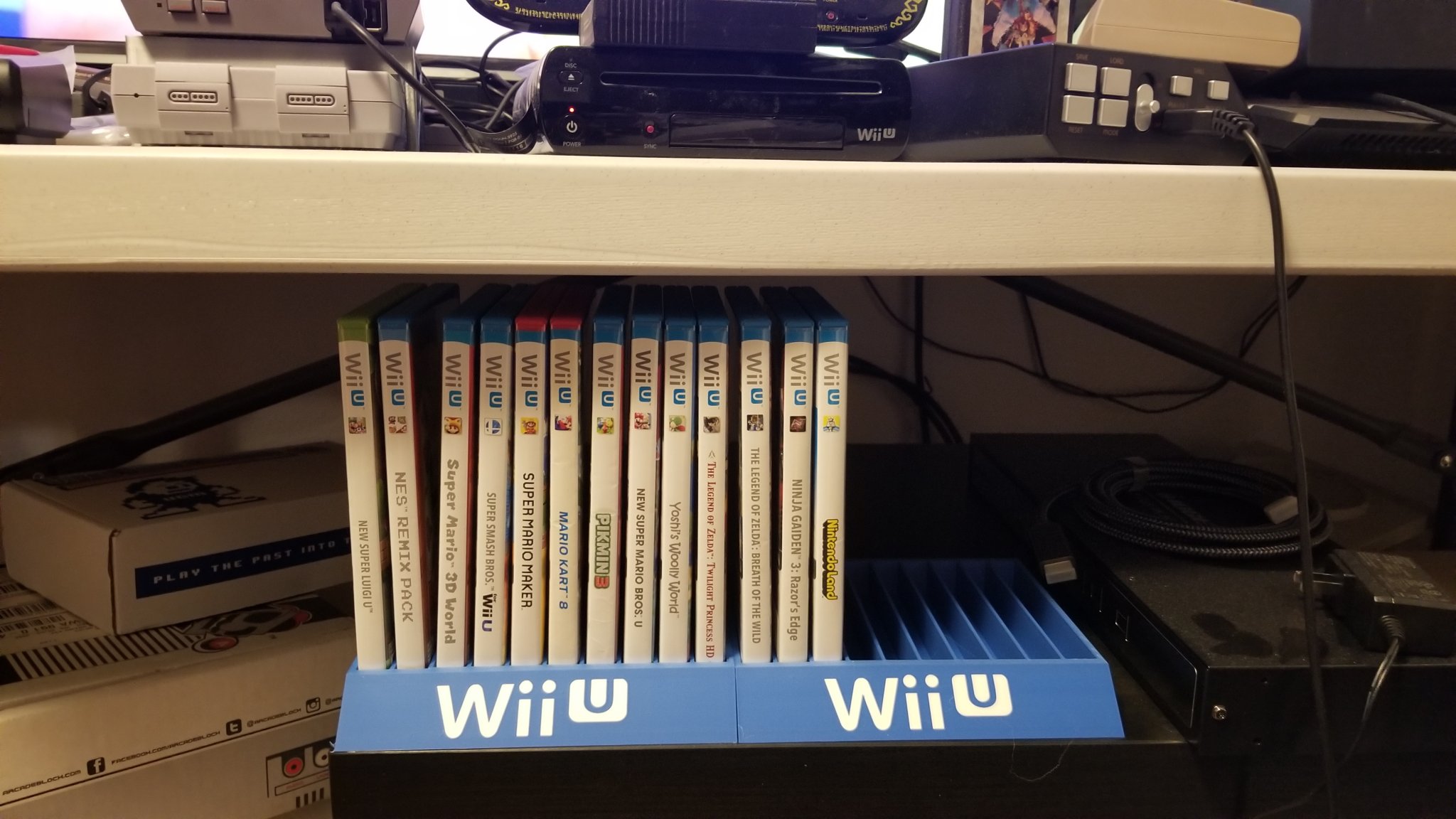 Giá đỡ hộp Wii-U remix cho máy in đa vật liệu