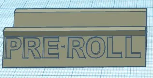 Giá đỡ tiền cuộn cho cửa hàng cần sa