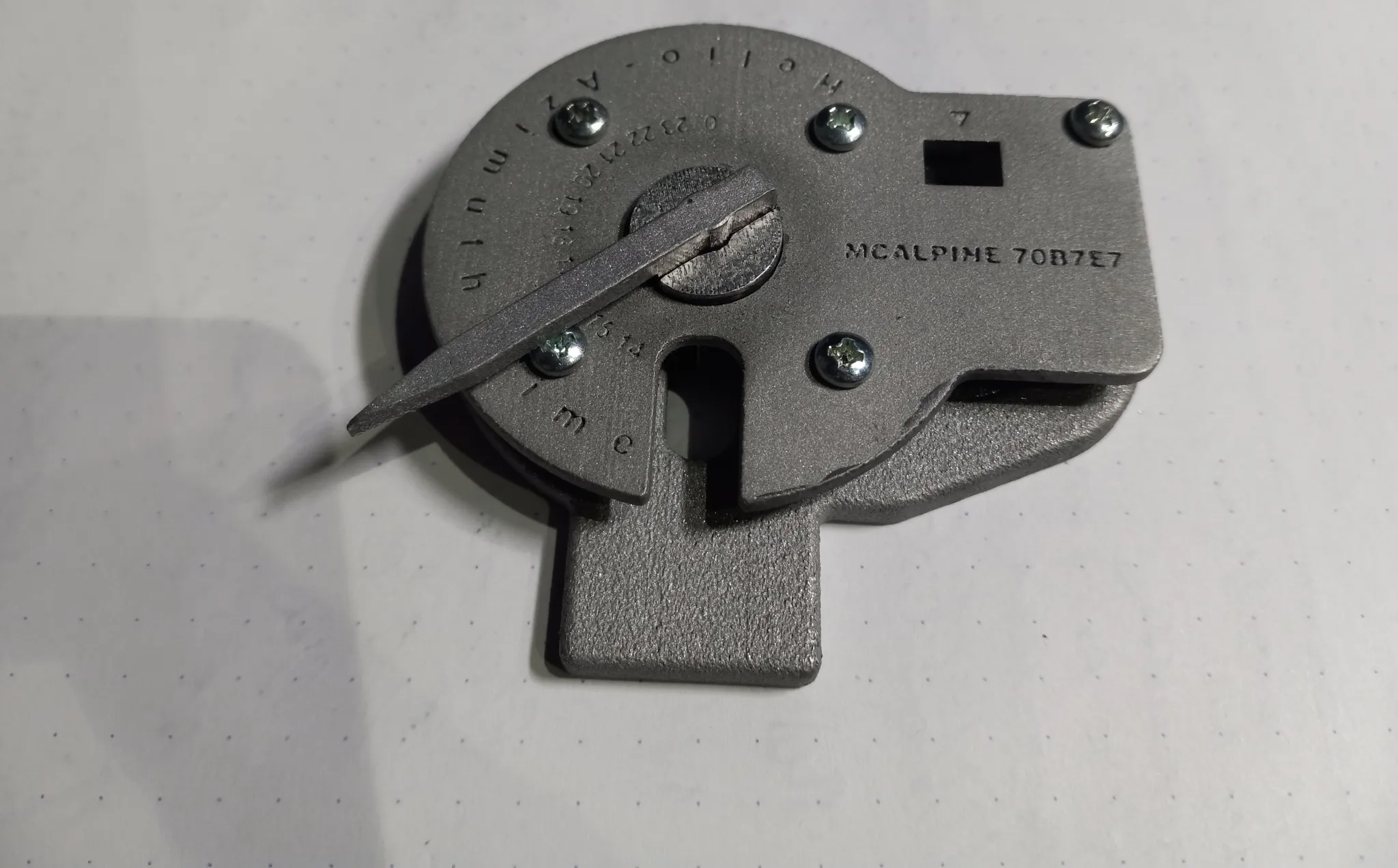 Mô-đun cơ khí đo thời gian cho la bàn