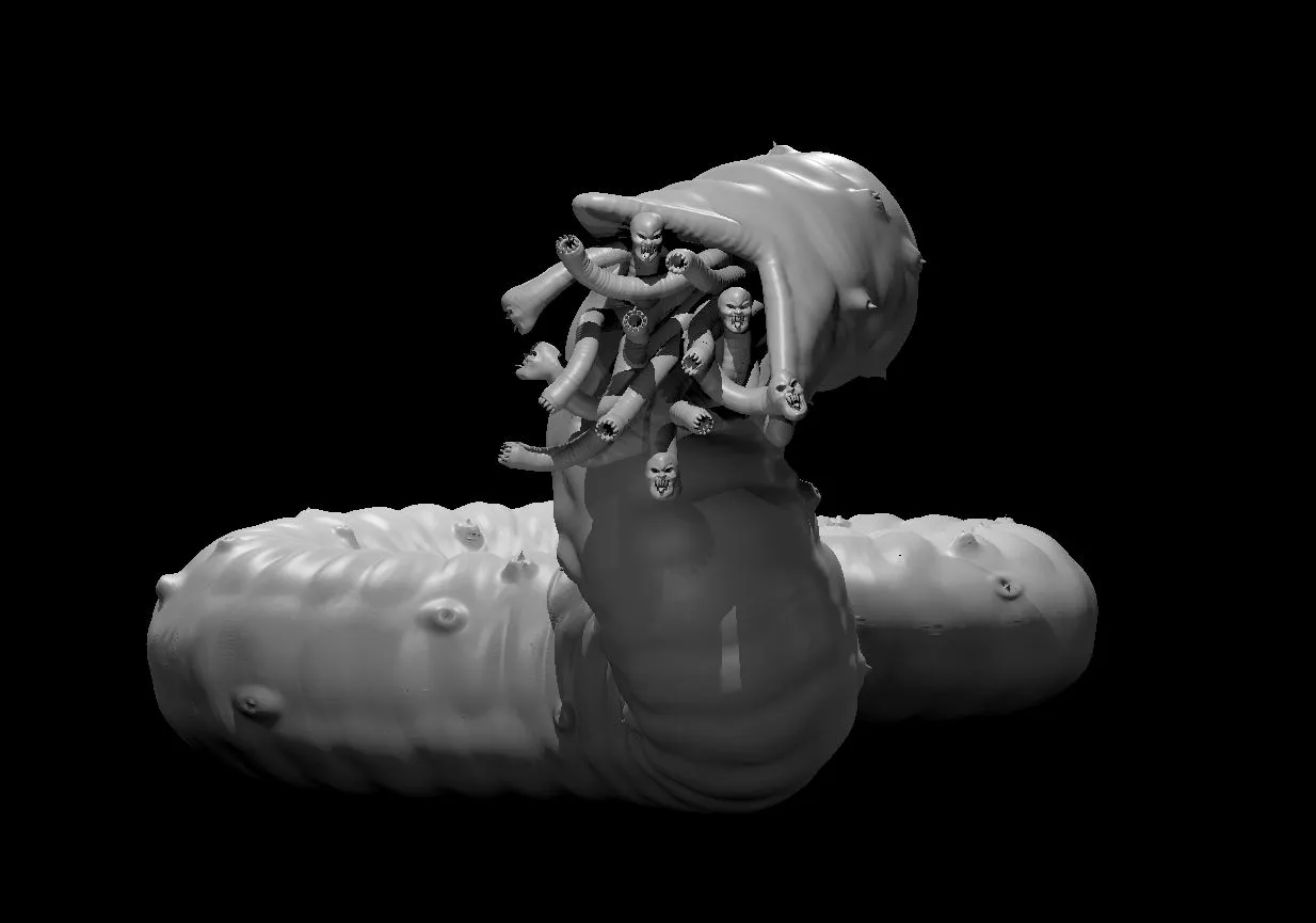Qorgeth, Chúa Quỷ của Giun Nuốt Chửng