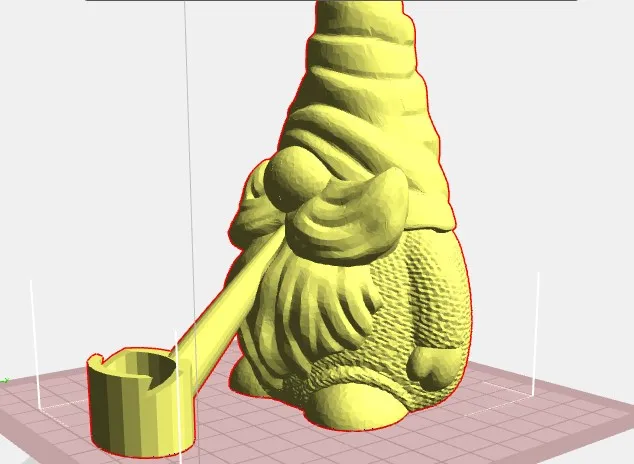 Giá đỡ danh thiếp Lappy, gnome say xỉn độc đáo