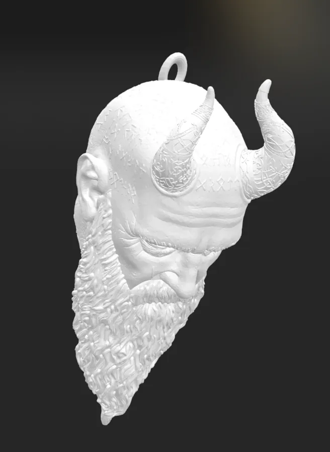 Móc khóa Mímir - Thần thoại trong God of War