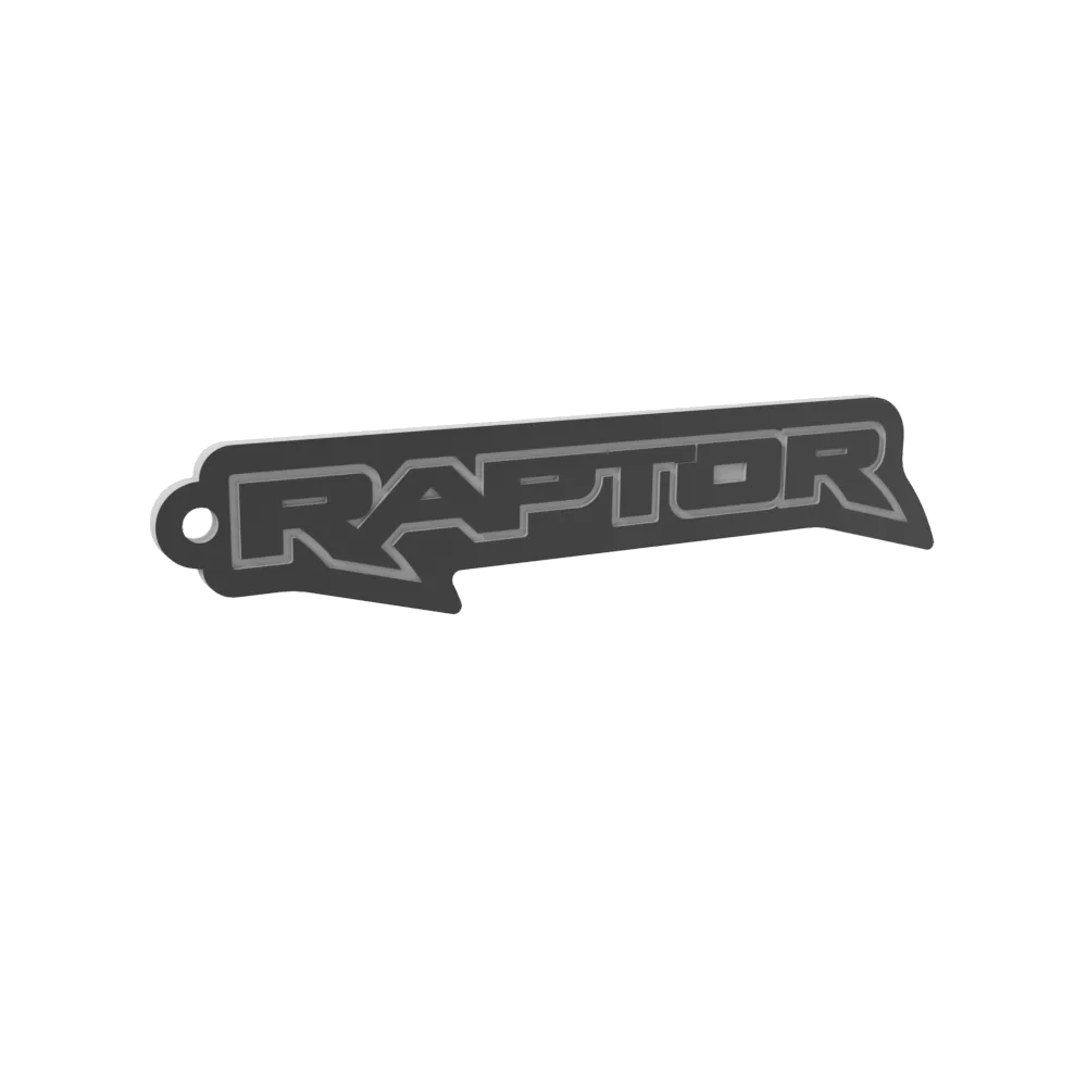 Móc chìa khóa logo Ford F-150 Raptor phong cách đơn giản