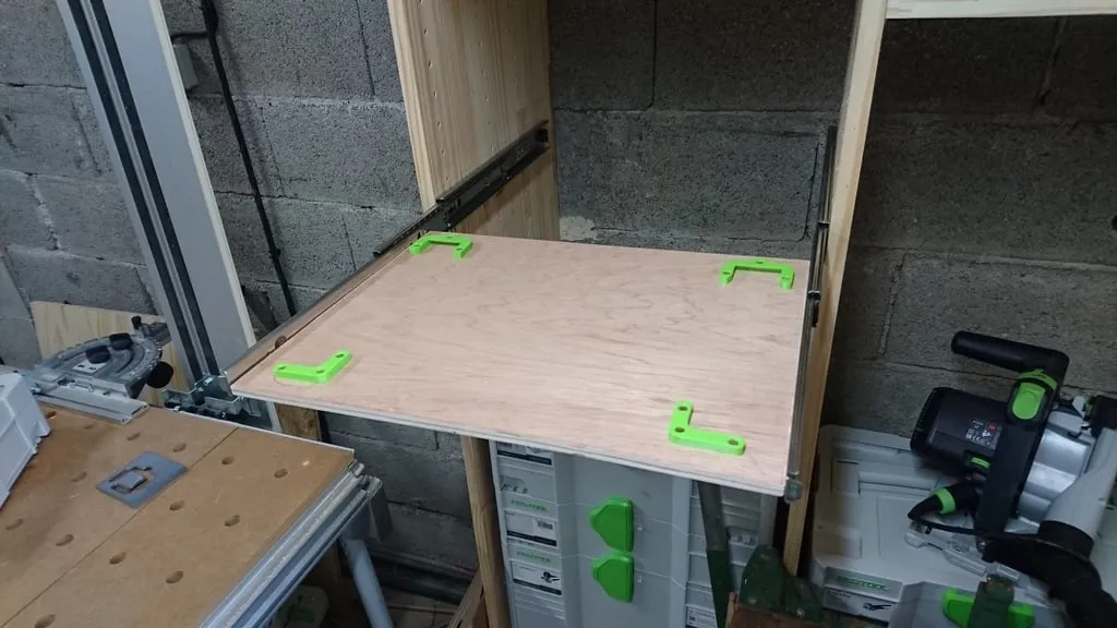 Tiroirs cho systainer và gabarits - ngăn kéo và gabarits định vị