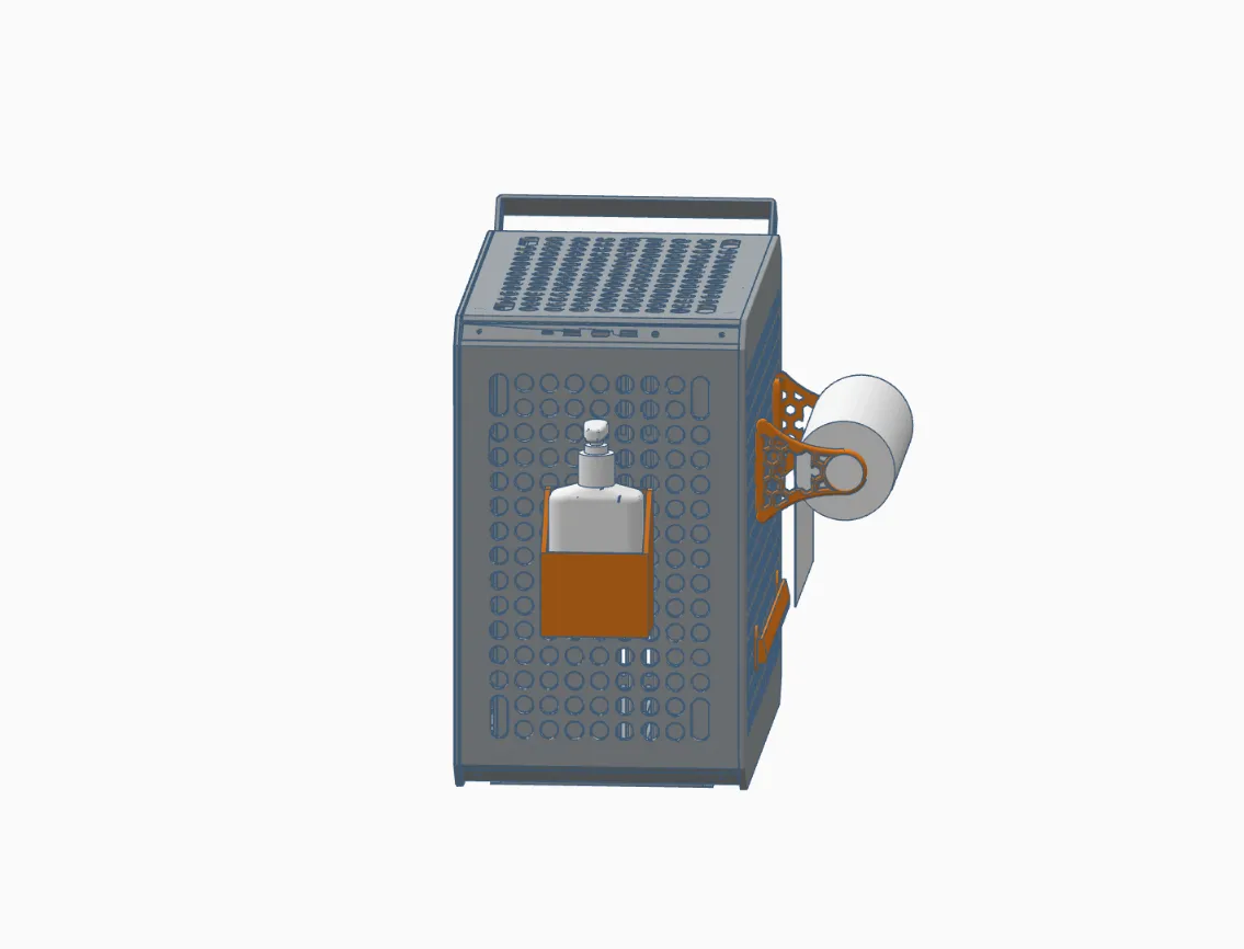 Phụ kiện khử trùng và giá đỡ giấy ăn cho máy tính