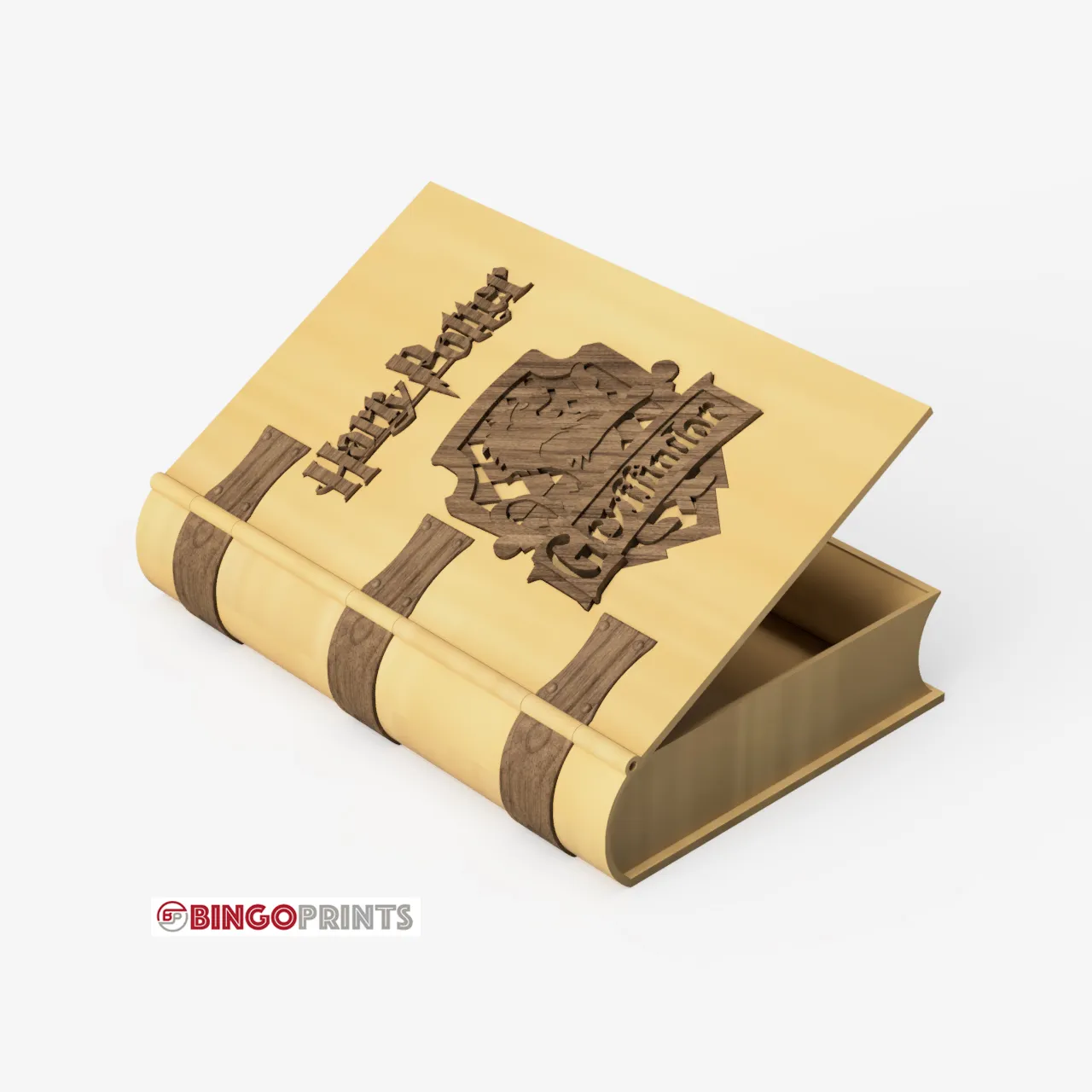 Hộp sách Harry Potter hình Gryffindor